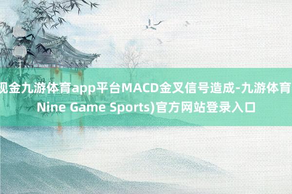 现金九游体育app平台MACD金叉信号造成-九游体育(Nine Game Sports)官方网站登录入口