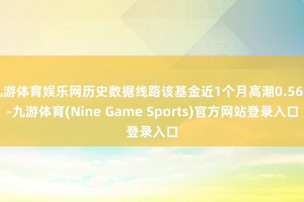 九游体育娱乐网历史数据线路该基金近1个月高潮0.56%-九游体育(Nine Game Sports)官方网站登录入口