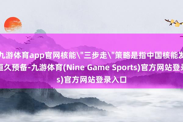 九游体育app官网核能
